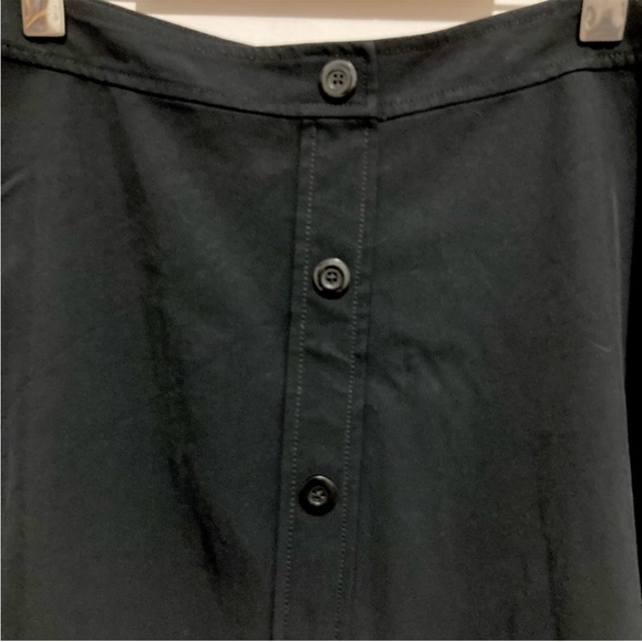 Everlane Japanese GoWeave Circle Skirt, Black, Size 8 - Picture 4 of 8